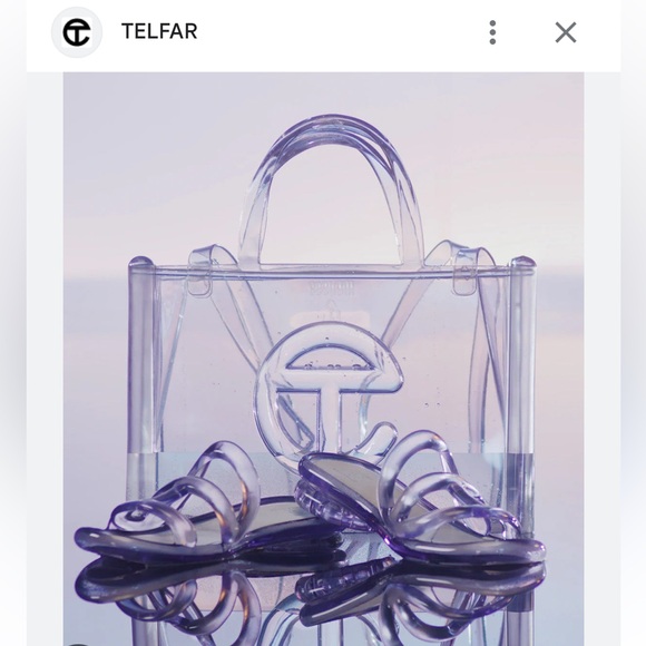 Telfar clear Melissa Jelly bag - Picture 2 of 3